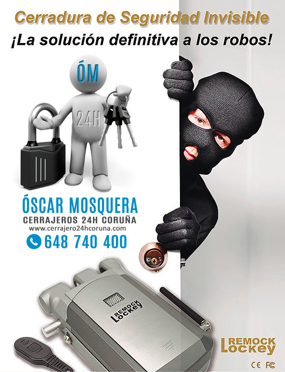 Cerradura de seguridad Remock Lockey - instrucciones